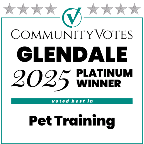 Furbabies & Friends 2025 Glendale Community Votes Platnuim Winner for Dog Training in Glendale, AZ.