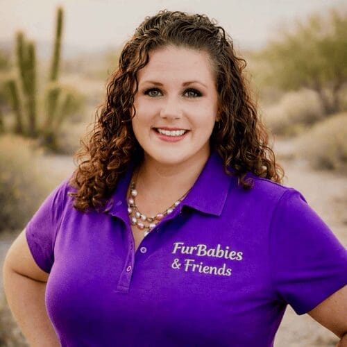 Kristie Halverson, owner and positive reinforcement dog trainer with FurBabies and Friends.