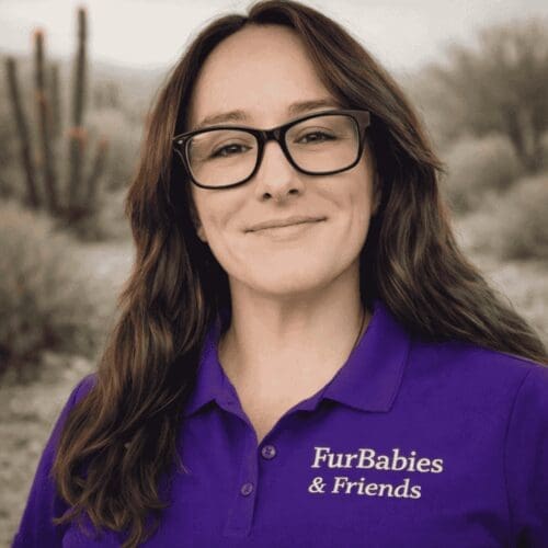 Melissa Howle, an overnight pet sitter and a part of FurBabies & Friends bonded and insured pet care team.