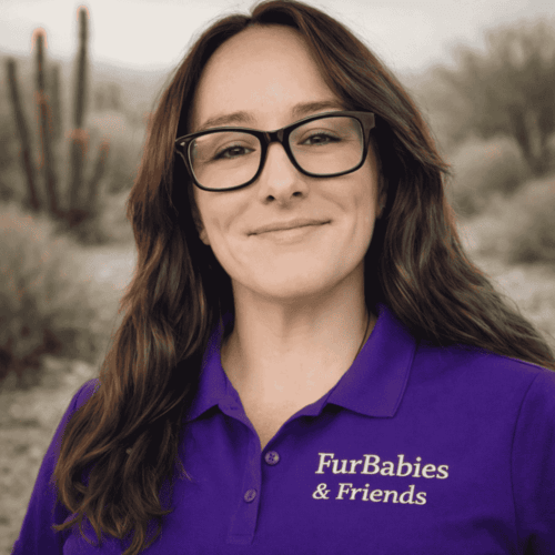 Melissa Howle, an overnight pet sitter and a part of FurBabies & Friends bonded and insured pet care team.