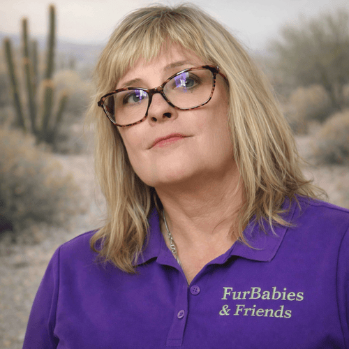 Michelle Mayer, a trusted overnight pet sitter and pet caretaker with FurBabies & Friends.