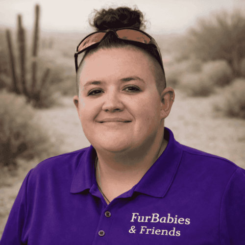 Vanessa Mahoney, a trusted pet sitter, dog walker and local pet care experts with FurBabies and Friends.